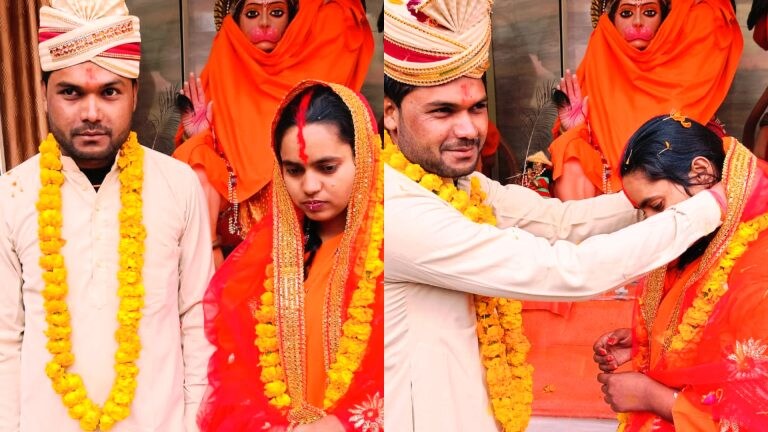 बरेली: फराह ने त्यागा इस्लाम और बन गई जानकी, फिर राम के साथ लिए 7 फेरे, पुलिस भी रही मौजूद UP Tak