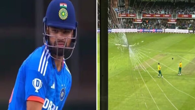 रिंकू सिंह के गगनचुंबी छक्के से जब हिल गया मीडिया बॉक्स, सामने आया धाकड़ वीडियो UP Tak