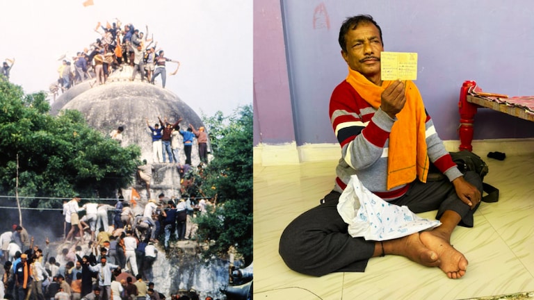 बाबरी का गुंबद टूटा तो अचल मीणा की पीठ पर गिरा था मलबा, 30 साल से बिस्तर पर, अब की ये अपील UPTak