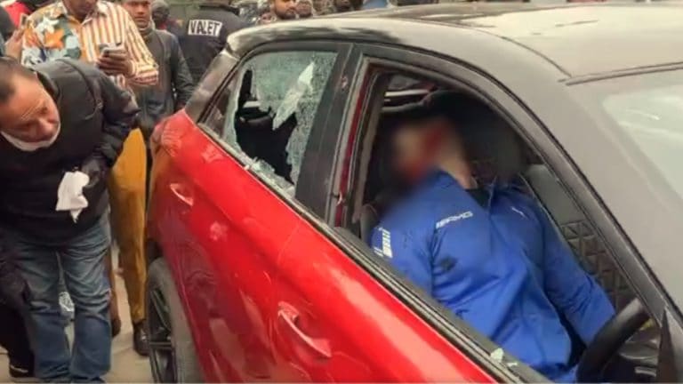 बाइक से आए बदमाशों ने कार सवार पर बरसाई ताबड़तोड़ गोलियां, नोएडा में फिल्मी स्टाइल से हुआ मर्डर Noida