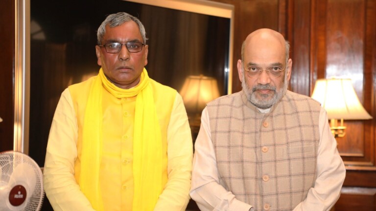 मंत्री न बनाए जाने से नाराज चल रहे राजभर ने की अमित शाह से मुलाकात, दोनों के बीच हुई ये बातचीत UP Tak