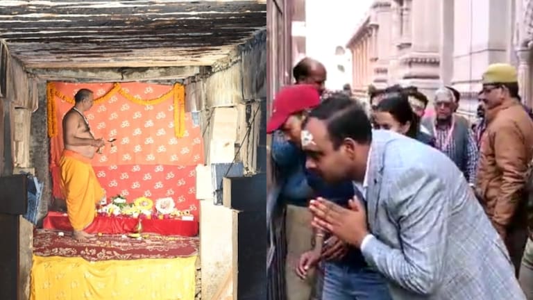 ज्ञानवापी : आम श्रद्धालुओं के लिए खुला 'व्यास जी का तहखाना', दर्शन के लिए लगी लंबी लाइन UP Tak