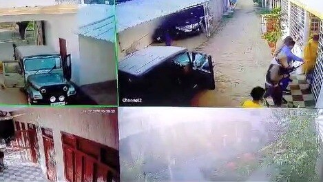 कार से उतरे, बंदूक तान चलाने लगे गोली…एक-एक कर तीन को गोलियों से भून डाला, सामने आया CCTV वीडियो UP Tak