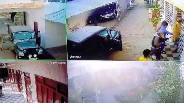 कार से उतरे, बंदूक तान चलाने लगे गोली…एक-एक कर तीन को गोलियों से भून डाला, सामने आया CCTV वीडियो UP Tak