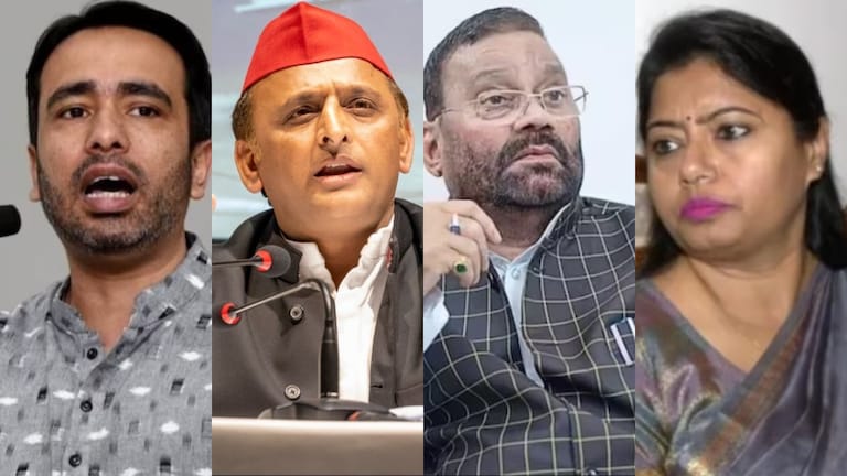 जयंत चौधरी, स्वामी मौर्य फिर पल्लवी पटेल...एक के बाद एक झटके में सपा की फंसी राज्यसभा की तीसरी सीट Jayant Chaudhary, Akhilesh Yadav, Swami Maurya and Pallavi Patel