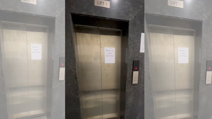 नोएडा एक्सटेंशन: रात के 3 बजे ऑफिस से आया शख्स और सोसाइटी की लिफ्ट में सुबह तक रह गया फंसा UP Tak