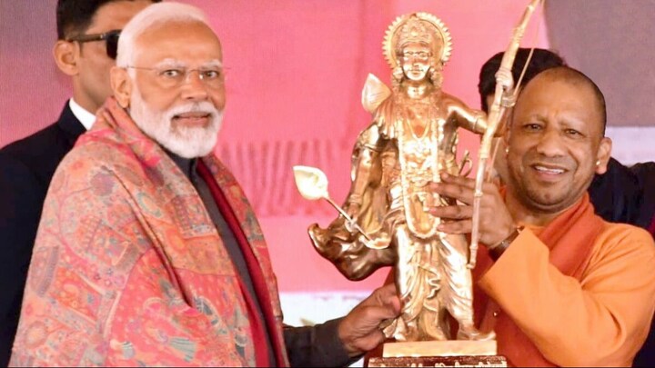 CM योगी बोले- 'विकसित भारत के लक्ष्य को प्राप्त करने के लिए फिर एक बार मोदी सरकार चाहिए' UP Tak