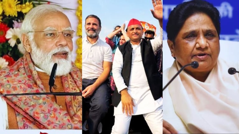 लोकसभा चुनाव: UP में PM मोदी के सामने राहुल-अखिलेश और मायावती की चुनौती, देखें कौन किसपर भारी UP Tak