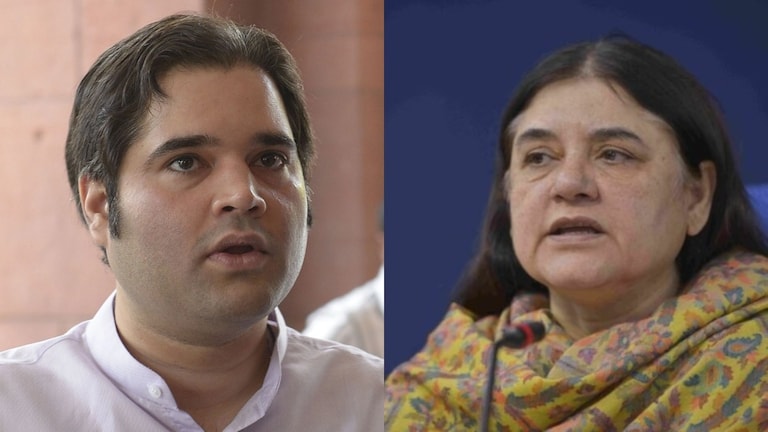 बीजेपी के स्टार प्रचारकों की लिस्ट से गायब हुए मेनका और वरुण गांधी, इन नेताओं के नाम शामिल maneka gandhi Varun Gandhi