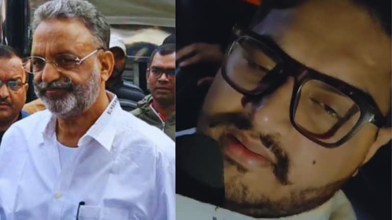 पापा मैं आपके लिए जमजम, खजूर लाऊंगा... मुख्तार और बेटे उमर अंसारी के बीच की आखिरी बात सुनिए UP Tak