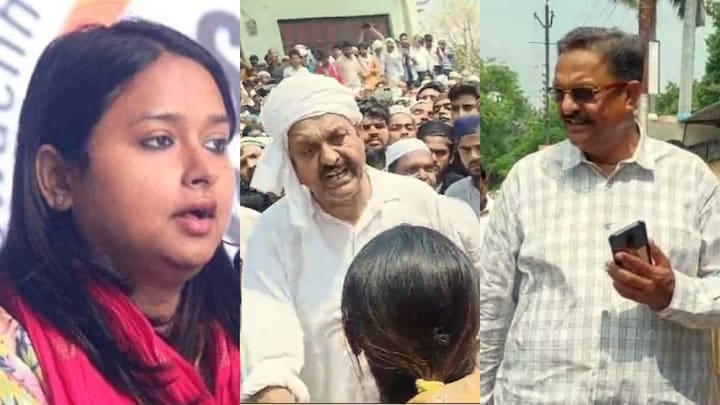 मुख्तार की कब्र पर मिट्टी को लेकर खूब भिड़े अफजाल अंसारी और DM आर्यका अखौरी, जमकर हुई तूतू-मैंमैं Mukhtar Ansari