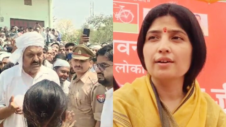 मुख्तार की कब्र की मिट्टी पर हुआ अफजाल-DM आर्यका अखौरी के बीच भयंकर विवाद, अब डिंपल ये बोलीं Mukhtar Ansari