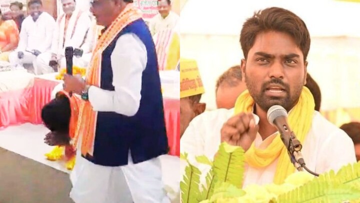 डिप्टी CM ब्रजेश पाठक ने भाई अरविंद से सिर झुकवा मंगवाई माफी तो अरुण राजभर ने कही ये बात UP Tak