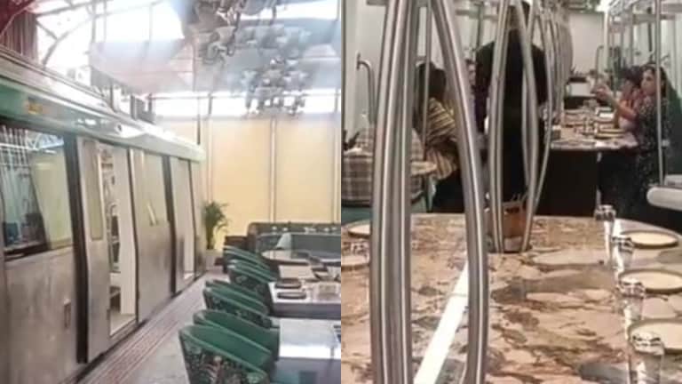 नोएडा मेट्रो के कोच के अंदर खुला रेस्तरां, पूरी फैमिली संग बैठ के कर सकते हैं शानदार पार्टी UP Tak
