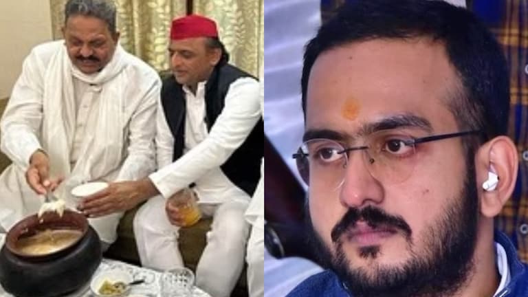 अखिलेश को अफजाल अंसारी ने खिलाई थी कहतरी वाली दही, कृष्णानंद के बेटे पीयूष ने इसपर कसा तंज UPTak