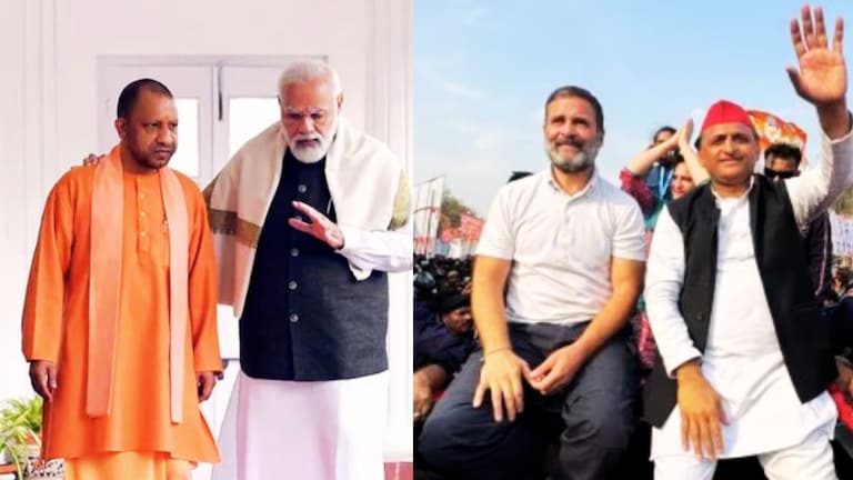 यूपी की 80 सीटों का लेटेस्ट सर्वे : लोकसभा चुनाव से पहले सपा-कांग्रेस के लिए आई गुड न्यूज UP Tak