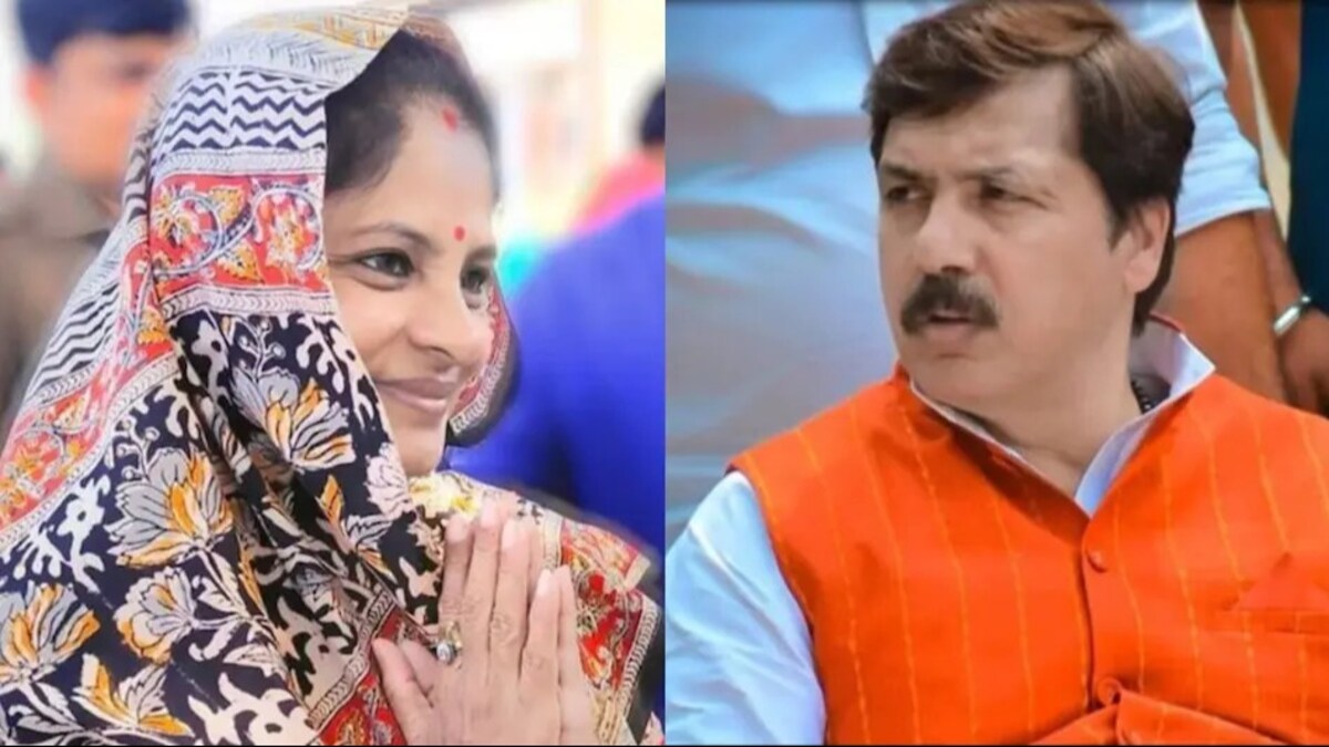 काली गाड़ियों के काफिले से निकलीं बाहुबली धनंजय की पत्नी श्रीकला, जौनपुर में हुआ जंग का ऐलान? Dhananjay Singh, Shree Kala Reddy, Jaunpur