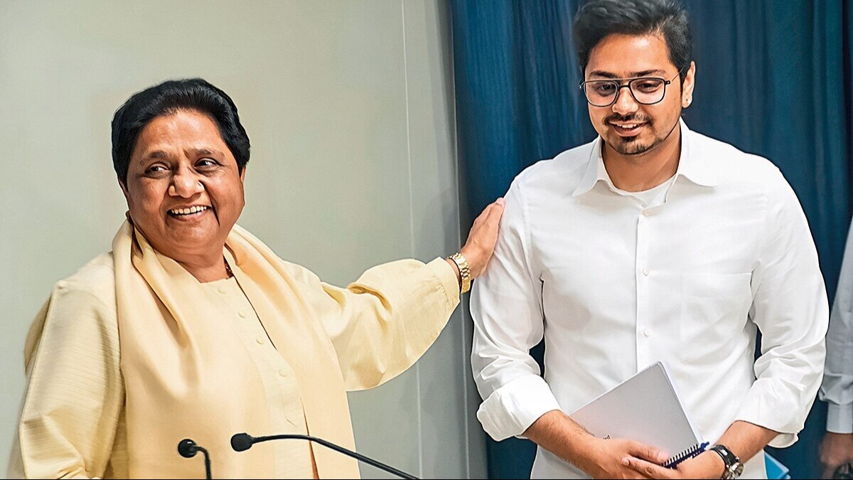 BSP Mayawati Akash Anand