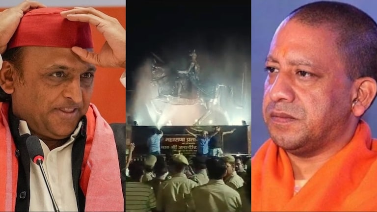 अखिलेश-डिंपल के रोड शो के बाद हुई महाराणा प्रताप की मूर्ति के साथ अभद्रता, CM योगी भड़के और ये बोले Yogi Adityanath, CM Yogi, Mainpuri, Akhilesh Yadav, Dimple Yadav, Mainpuri Lok Sabha Seat, Akhilesh Yadav News, Dimple Yadav News, UP News, Lok Sabha Chunav