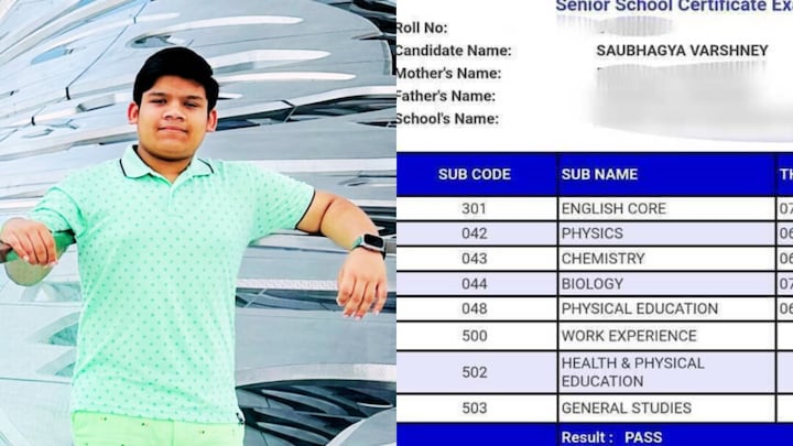 CBSE Result 2024 Toppers: 12वीं में 98% लाने वाले सौभाग्य की मार्कशीट और नंबर देख चौंक जाएंगे UP Tak