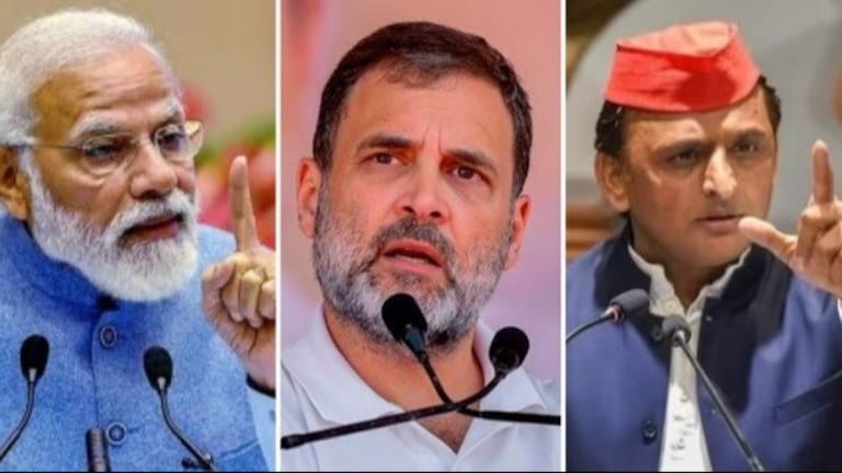 Phalodi Satta Market: यूपी में सपा-कांग्रेस और भाजपा को मिलेंगी कितनी सीटें, फलोदी सट्टा बाजार के दावों ने सबको चौंकाया पीएम मोदी, राहुल गांधी और अखिलेश यादव (फाइल फोटो)