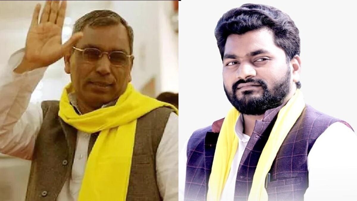 ओम प्रकाश राजभर और अरविंद राजभर. (फाइल फोटो)