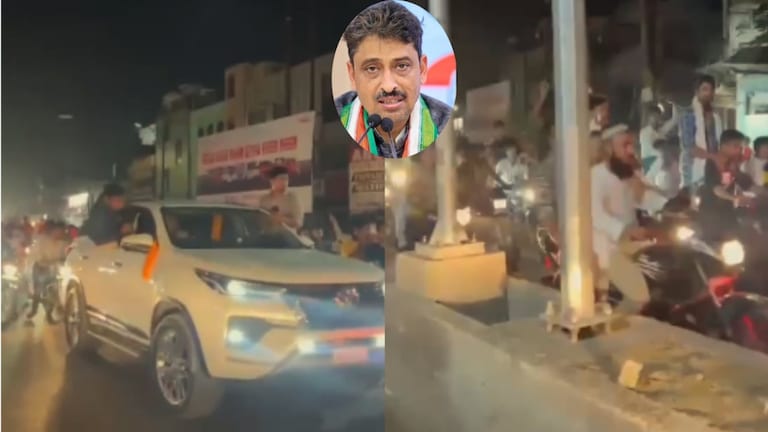 इमरान मसूद जीते और सहारनपुर की सड़कों पर शुरू हो गया जमकर हुड़दंग, वीडियो आई सामने Saharanpur