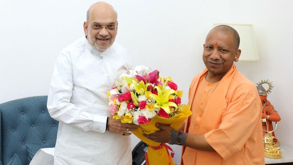 Amit Shah Meets Yogi Adityanath
