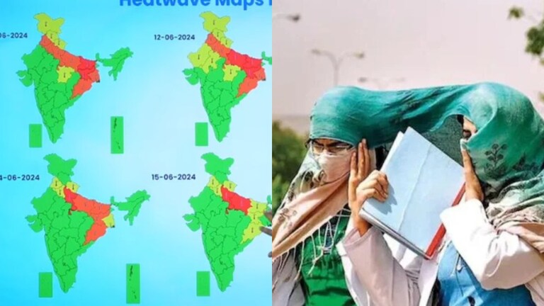 UP Weather News : यूपी के इन शहरों में 15 जून तक चलेगी खौफनाक लू, IMD के इस नक्शे से समझिए Uttar Pradesh Mausam news