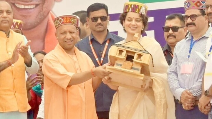 सीएम योगी-कंगना रनौत का एडिटेड वीडियो आलम ने किया सोशल मीडिया पर वायरल! लखनऊ में केस दर्ज CM Yogi Adityanath and Kangana Ranaut