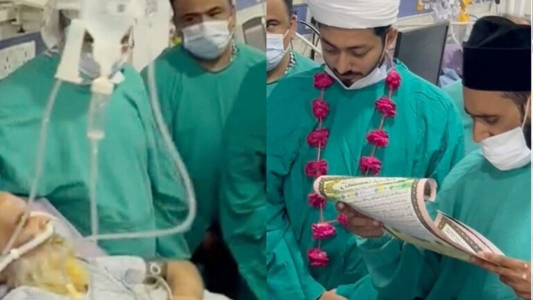 पिता के सामने 2 बेटियों की शादी! ICU में मौलवी ने एप्रेन पहन पढ़ा निकाह, बड़ी इमोशनल है कहानी Lucknow