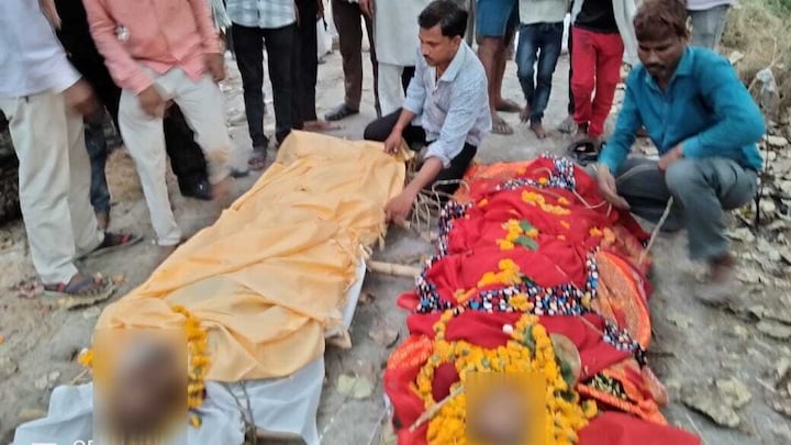 जालौन में पत्नी को चिता पर लिटाते ही पति ने भी त्यागे प्राण, इस घटना से हर कोई हैरत में Jalaun News, Jalaun News in HIndi