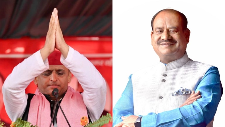 ओम बिरला से अखिलेश बोले- आपका अंकुश सत्तापक्ष पर भी रहना चाहिए, निष्कासन जैसी कार्रवाई न हो Picture: Akhilesh Yadav & OM Birla