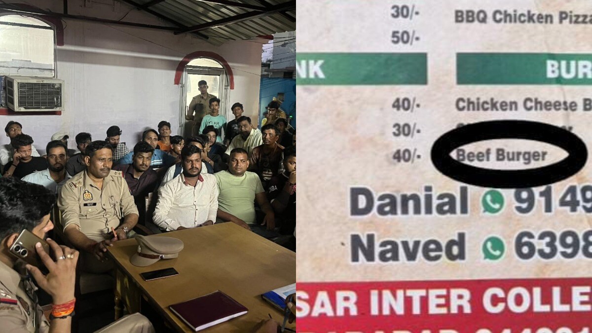 मुरादाबाद में 110 रुपये का बीफ बर्गर बेच रहा था अफगान कैफे, वायरल हुआ तो बुरी तरह फंसा Moradabad