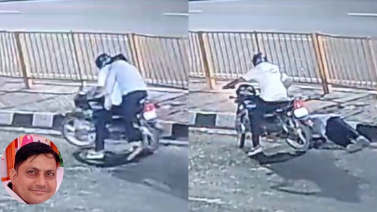 मथुरा हाइवे पर Live Murder का दहलाने वाला मंजर! चलती बाइक पर युवक को दूसरे बाइकर ने मारी गोली Mathura