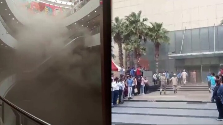 बड़ी खबर- नोएडा के लॉजिक्स मॉल में लगी आग, फायर ब्रिगेड-पुलिस मौके पर, अभी तक क्या पता चला? Noida News