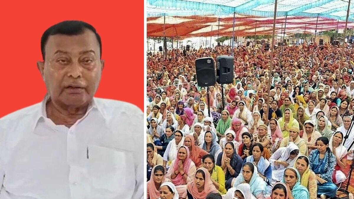 सूरज पाल उर्फ भोले बाबा के सत्संग में मची थी भगदड़. 