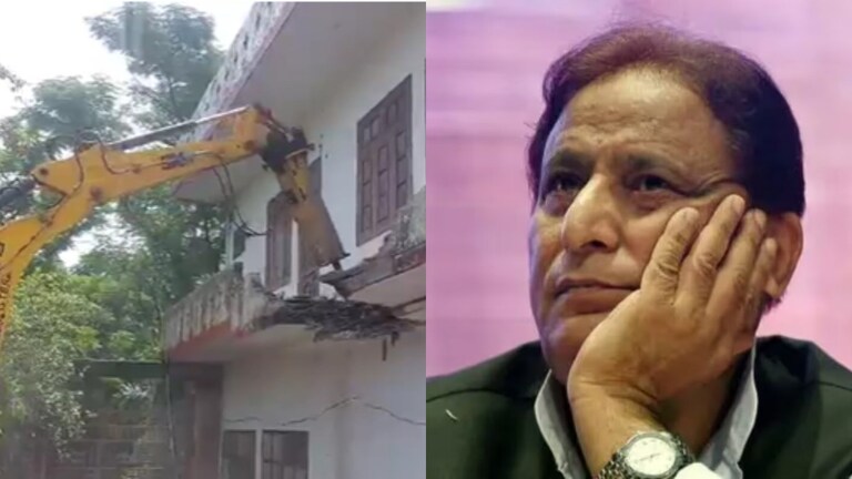 आजम खान के परिवार को लगा एक और झटका, रिजॉर्ट पर चला बुलडोजर, BJP विधायक ने की थी शिकायत Azam Khan