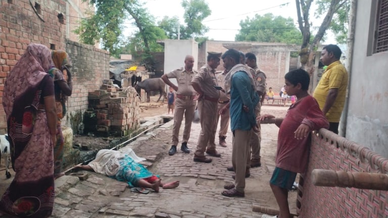 मुंबई से कौशांबी आकर भतीजे ने कर दी चाची की हत्या, महिला के इस कदम से नाराज था युवक Kaushambi Crime News