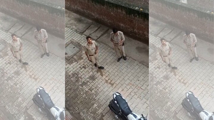 आगरा में हिस्ट्रीशीटर गौरव पथिक ने लाइव आकर चौकी इंचार्ज को दी गालियां, नीचे खड़ी पुलिस सुनती रही UP Tak