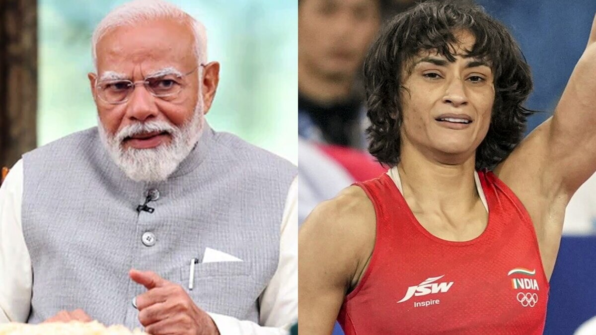 आप चैंपियनों में चैंपियन हैं! विनेश फोगाट के ओलंपिक से बाहर होने पर आया PM मोदी का रिएक्शन UP Tak