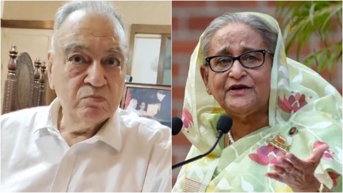 Picture: Ashok Tara & Sheikh Hasina 