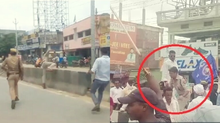 देवरिया में डंडा लेकर डिवाइडर फांदते एसपी संकल्प शर्मा का वीडियो वायरल, जानिए इनकी कहानी IPS Sankalp Sharma