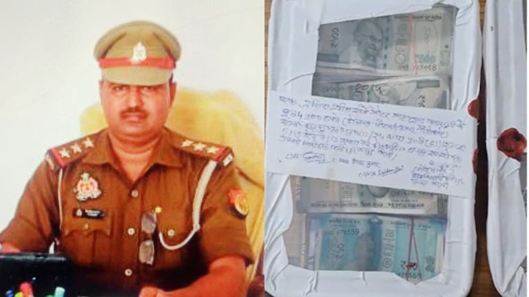 पुलिस को देख इंस्पेक्टर थाने की दीवार फांद भागा, कमरे के बेड पर मिले 9 लाख, बरेली में गजब हुआ Bareilly