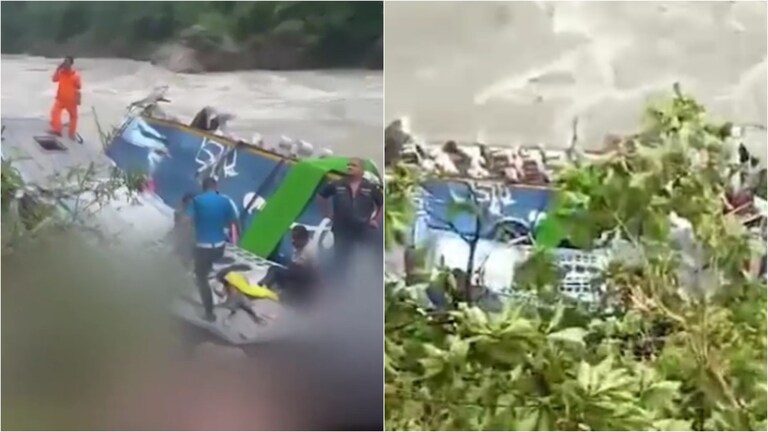 Nepal Bus Accident News: यूपी नंबर की जो बस नेपाल की नदी में गिरी उसके बारे में ये बात पता चली, हादसे का वीडियो आया सामने Nepal Bus Hadsa