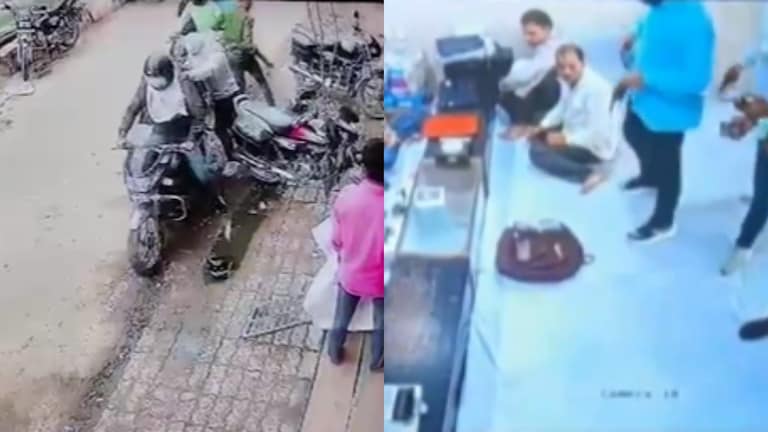 सुल्तानपुर : तमंचा लेकर ज्वेलर्स की दुकान में घुसे लुटेरे, मिनटों में गहनें लेकर हुए फरार, सामने आया वीडियो Sultanpur News