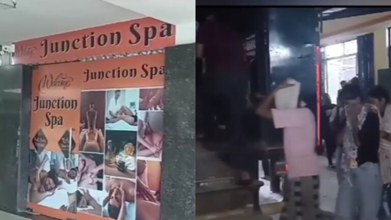 प्रयागराज : स्पा सेंटर में चल रहा था ये गंदा काम, पुलिस ने छापा मारा तो इस हाल में मिले लड़के-लड़कियां prayagraj
