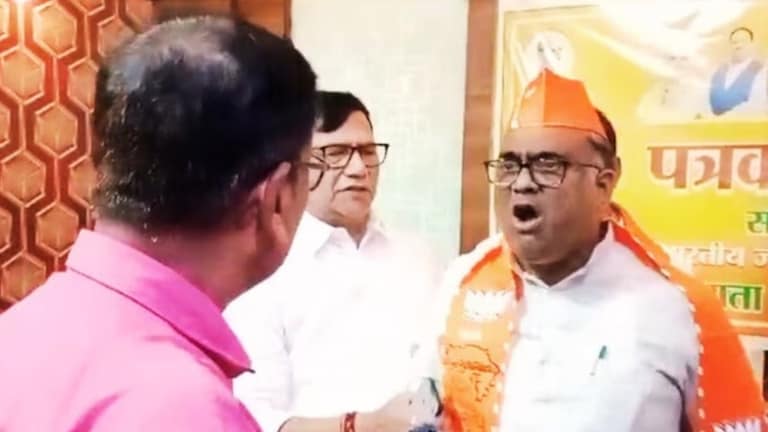 करप्शन, पैसों का दुरुपयोग... UP Tak के इन सवालों के नहीं थे जवाब तो मंत्री गिरीश बदसलूकी पर उतरे up minister girish yadav