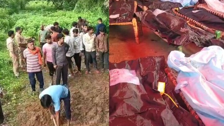 हाथरस में एक साथ खोदी जा रहीं दर्जन भर से अधिक कब्र! दिल दहलाने वाला है पूरा मंजर UP Tak