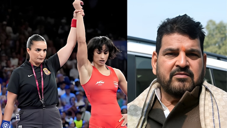 Brij Bhushan Vs Vinesh Phogat: 'जो हुआ अच्छा हुआ'...विनेश को ओलंपिक पदक न मिलने पर बृजभूषण ने ये कहा Brij Bhushan Singh on Vinesh Phogat